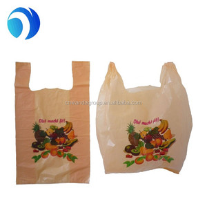Plástico Camiseta Singlete Bolso De Ultramarinos Bolso de la Carretilla - Product Image 1
