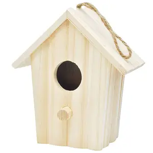 Buy Wholesale China Diy Wood Bird House Kit For Children To Build And Paint  Wooden Bird Houses Kids Crafts & Wooden Bird Houses Kids Crafts at USD 0.96