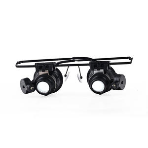 BIJIA 9892A-II 20x tipo vetro lente d'ingrandimento a LED montata sulla testa per ipovedenti o persone anziane aiuta a riparare qualsiasi <span class=keywords><strong>cosa</strong></span> - Product Image 4
