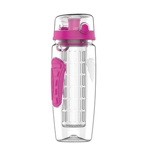 BPA Free <strong>Water</strong> Fruit <strong>Infuser</strong> <strong>Bottle</strong> 32OZ <strong>Water</strong> <strong>Bottle</strong> <strong>Infuser</strong> With Straw - Product Image 3