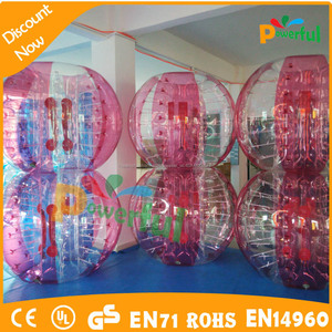 bolas antiestrés, fútbol burbuja hinchable, futbolín humano inflable - Product Image 1