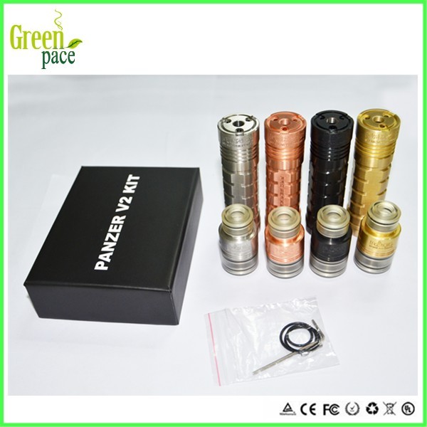 OEM-Сервис, электронная сигарета panzer v2 + топливо v2 rdta, вейп-мод в наличии