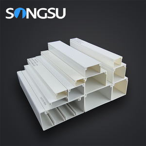 Chine fournisseur Toutes Les spécifications tailles façon fil de pvc goulottes 50mm/solide blanc trunking pvc - Product Image 6
