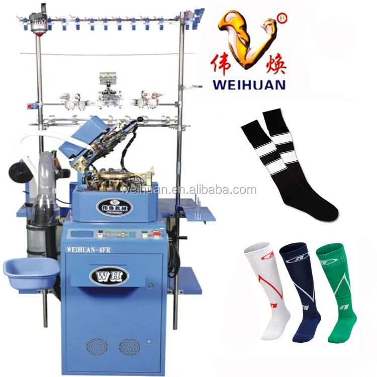 4,5 pulgadas plenamente informatizado de fútbol profesional calcetines Medias de la máquina