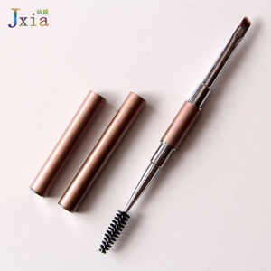 Outil de <span class=keywords><strong>maquillage</strong></span> pour femmes, nouvelle tendance, 10 pièces, poils gothiques, brosse à sourcils avec capuchon en métal - Product Image 4