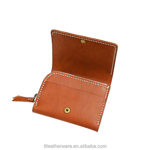 Men's Saddle Italian Genuine Leather Extra Capacity Trifold <b>Wallet</b> - Product Image 3