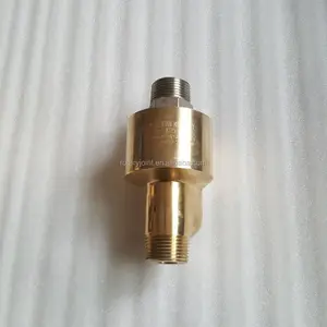 2-passage cooling water rotary coupling rotating joint rotary union