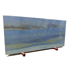 מלוטש טבעי גדול לוח כחול Macauba קוורץ - Product Image 1