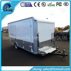 Fabricación personalizada de pizza comida rapida remolque / diseño moderno móvil remolcable pizza carro de comida para <span class=keywords><strong>la</strong></span> venta - Product Image 6