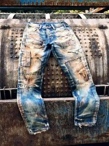 <span class=keywords><strong>Combinaison</strong></span> en <span class=keywords><strong>jean</strong></span> vintage pour homme, vêtements de travail, jeans pour homme au Pakistan, Karachi, jeans de créateur pour homme 049 - Product Image 6