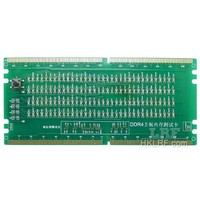 Carte de test d'analyseur de diagnostic LED / emplacement de mémoire RAM DDR4 pour carte mère d'ordinateur de bureau