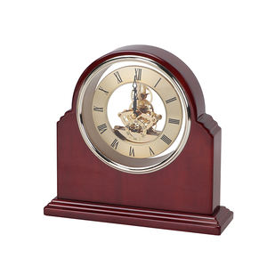 Antique Style Cherry Wood <strong>Mantel</strong> Desk <strong>Clock</strong> Rosewood Tabletop <strong>Clock</strong> - Product Image 3
