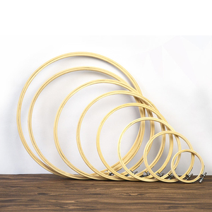 Cerceaux en bambou brodés en gros pour l'artisanat DIY - Product Image 6