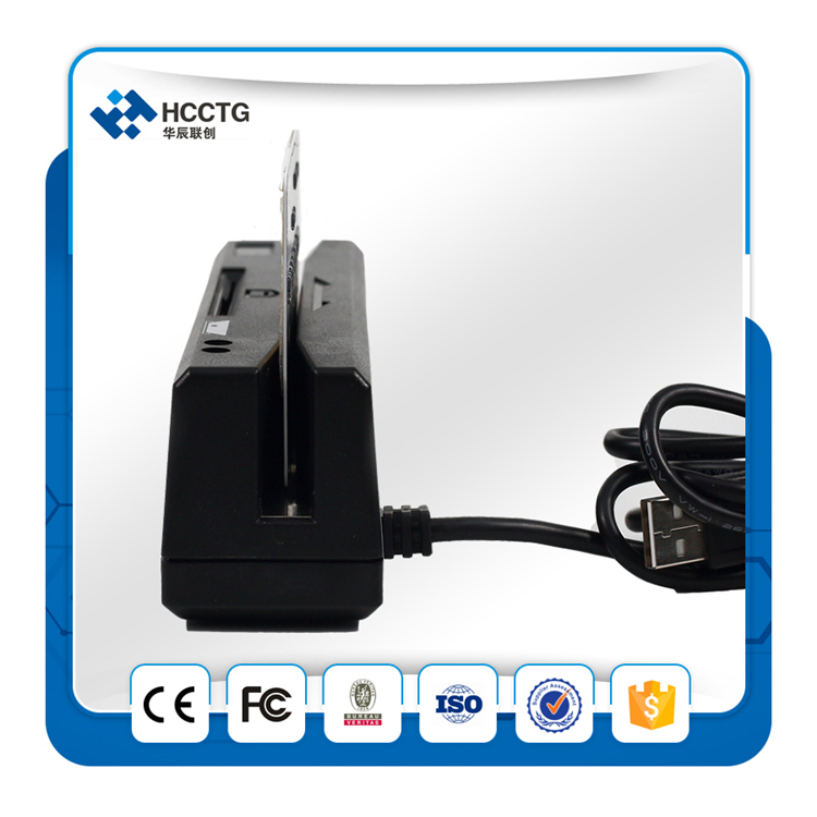 13.56 МГц Usb 3 Дорожки Магнитной Мобильный Pos Card Reader-HCC110