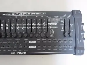 DMX384-controlador de luz inalámbrico, DMX512, DJ, discoteca, consola atenuadora de escenario