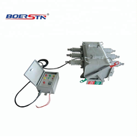 Interruptor de Corte de Carga Trifásico de 36KV 630A con Aislamiento de Gas SF6, Montado en Poste para Exteriores, con Caja de Control Remoto, Hexafluoruro de Azufre