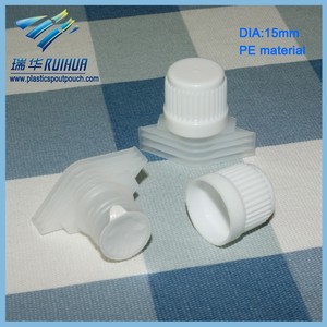 Poche liquide en plastique avec bec verseur, couvercle en film <span class=keywords><strong>aluminium</strong></span> et bouchon - Product Image 2