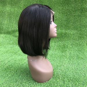 Parrucca taglio <span class=keywords><strong>bob</strong></span> capelli umani frontale in pizzo con capelli del bambino parrucche diritte per capelli umani <span class=keywords><strong>bob</strong></span> corto - Product Image 3