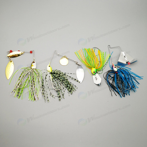 Leurre de pêche à gabarit à 2 lames, spinnerbait buzzer pour poisson au plomb - Product Image 6