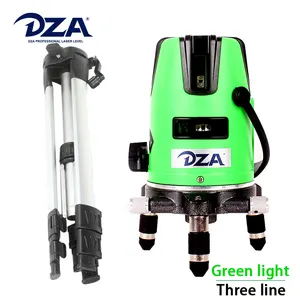 360 Self Leveling Laser 3 Lines Multi Beam Rotary High Precision Leveling 360 Green Laser Level