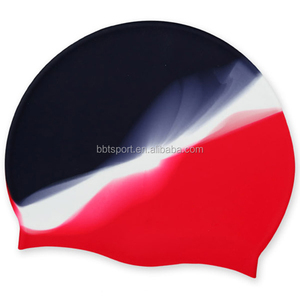 Cuffie da Nuoto Arcobaleno Multicolore, Cuffie Piatte in <span class=keywords><strong>Silicone</strong></span> per Uomo e Donna, Ideali per Allenamento e <span class=keywords><strong>Piscina</strong></span> - Product Image 2