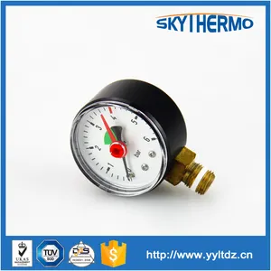 80mm nhỏ nhiệt độ đo áp suất cho hệ thống nước nóng