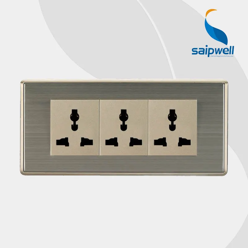 Saip/saipwell soquete de parede, novo design europeu padrão ce soquete de dados de alta qualidade