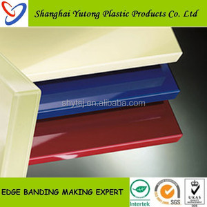 Plastique meubles de salle de bains bord <span class=keywords><strong>panneau</strong></span> de jonction pour mdf aggloméré bonne qualité - Product Image 1