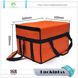 Cinta de poliéster de encargo latas refrigerador aislado bolsa de almuerzo térmica de alimentos congelados - Product Image 5