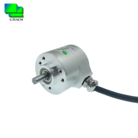KASEI GSS06-OC-RAG600Z1-2M Codeur Rotatif Incremental Synchrone à Bride 600 Impulsions Diamètre Extérieur 38mm Arbre Plein 6mm 5-24VDC