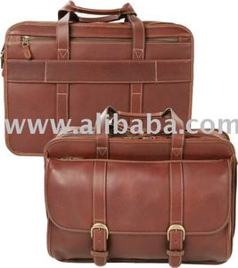 Heavy Duty <b>Leather</b> Laptop Bag. - Product Image 2