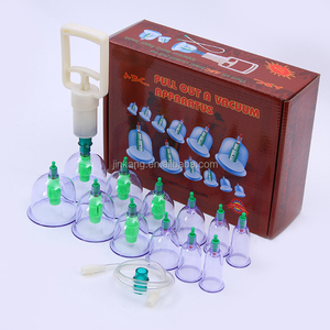 Precio de fábrica, venta al por mayor, OEM original, 12 tazas, juego de terapia de ventosas, terapia de masaje, juego de ventosas - Product Image 1