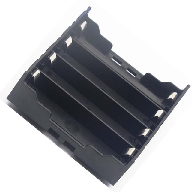 18650 4 Slot Button Battery Holder