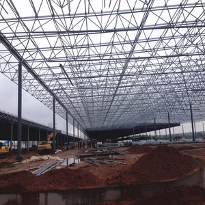 Thép cấu trúc kho than lưu trữ vỏ thép không gian khung mái hệ thống xây dựng không gian Khung nhà kho - Product Image 4