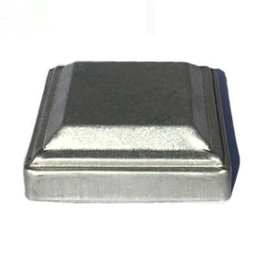 Vườn Trang Trí Có Dấu Đấm Kim Loại Thép Hàng Rào Bài <span class=keywords><strong>End</strong></span> <span class=keywords><strong>Cap</strong></span> Bìa 6 Feet Với 3D Mô Hình Và Thân Thiện Với Môi Cab Chất Bảo Quản - Product Image 3