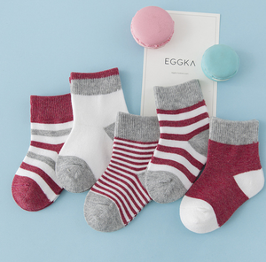 <span class=keywords><strong>Calcetines</strong></span> de estilo popular para niños, para otoño e invierno, transpirables de algodón puro, para bebés, novedad - Product Image 4