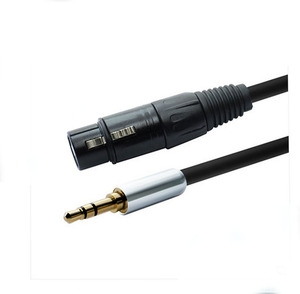 Haute qualité 3 Broches <span class=keywords><strong>XLR</strong></span> mâle à 3.5mm mini <span class=keywords><strong>JACK</strong></span> stéréo audio <span class=keywords><strong>femelle</strong></span> <span class=keywords><strong>xlr</strong></span> câble câble dmx - Product Image 6