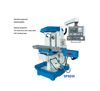 Machine de fraisage CNC Syil bon marché X4 SP6030 Routeur CNC Moteur de broche pour le fraisage des métaux