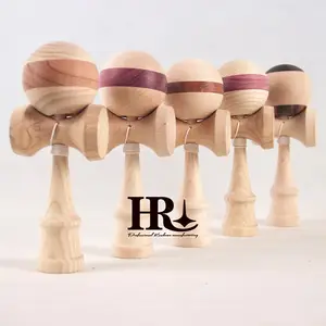 Different wood material kendama, ash wood kendama, maple wood kendama