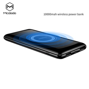 personalizado OEM 7,5 W 10 W rápidamente <span class=keywords><strong>de</strong></span> carga inalámbrica cargador <span class=keywords><strong>10000</strong></span> mAh portátil cargador <span class=keywords><strong>de</strong></span> dispositivos digitales - Product Image 2