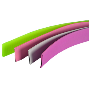 Custom Gecoate Polyester Webbing Gestreept Patroon 100% Pvc Synthetisch Materiaal Voor Hondenhalsband Riem & Veiligheidskoord - Product Image 3