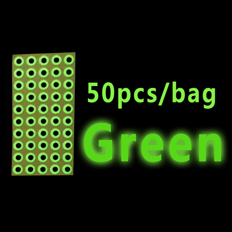 Bagliore verde nel buio