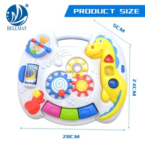 Bemay Đồ chơi Hot Bán cửa hàng khủng long tiếng anh học tập Trò chơi đồ chơi âm nhạc hoạt động bảng cho sự đổi mới 2019 - Product Image 5