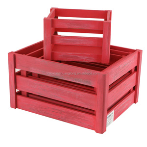 Natural madera caja de madera cajas de vegetales frutas caja - Product Image 5