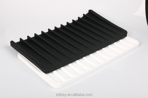 Tappetino di essiccazione per piatti <span class=keywords><strong>in</strong></span> <span class=keywords><strong>Silicone</strong></span> all'ingrosso Flume pieghevole tappetino drenante antiscivolo <span class=keywords><strong>sottopentola</strong></span> per bancone cucina - Product Image 5