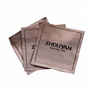De alta calidad de las etiquetas Custom Damasco bordado tejido colchón etiqueta - Product Image 6