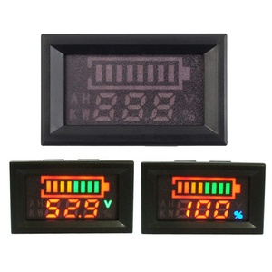 DC12V 24V 36V 48V 60V 72V 84V 96V AcidリードLithiumポリマーNiMH Battery Capacity Indicator Digital LED Tester Voltmeter Monitor - Product Image 2