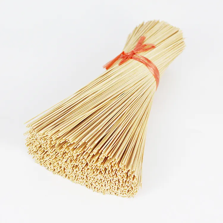 cheap price 8inch raw bamboo sticks incense making