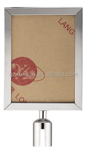 A4 Brass Đăng Signage với Bài-Cột - Product Image 5