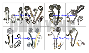 Kit de chaîne de distribution avec tendeur pour BMW N53 N43 N52 2.0L 3.0L N55 N54 N46 - Product Image 1